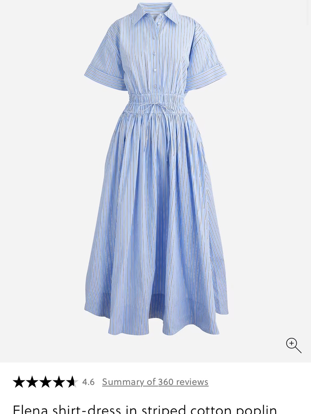 JCREW Elena ShirtDress - Picture 4 of 10